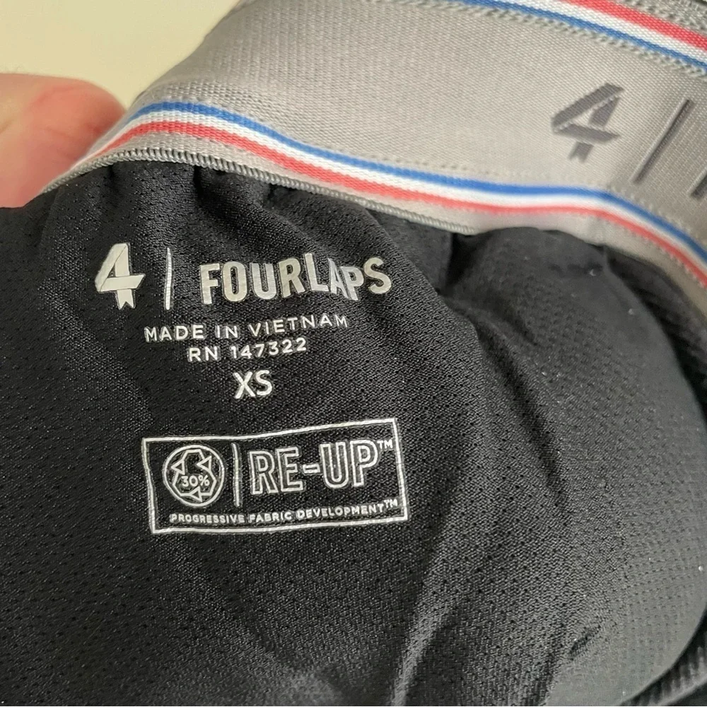 Fourlaps Men’s Rush Slim Sweatpant Black Size XS New